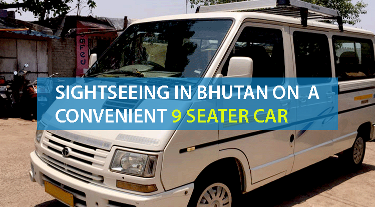 9 Seater car in Bhutan