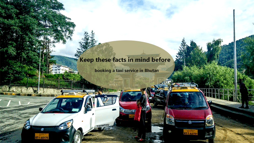 Taxi service in Bhutan